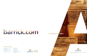 Memoria Anual 2011 - Barrick Gold Corporation