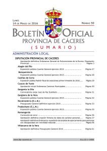 BOP - Diputación de Cáceres