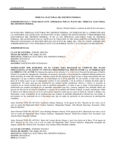 GODF 06-05-2014 JURISPRUDENCIAS Instituto Electoral del