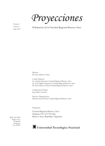 volumen 7 - 1 - universidad tecnológica nacional :: facultad regional