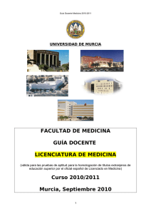 Guía Medicina 07-08 - Universidad de Murcia