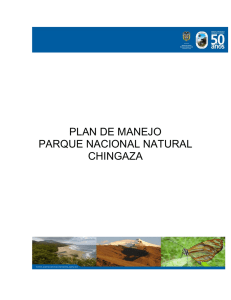 Plan de Manejo PNN CHINGAZA - Parques Nacionales Naturales