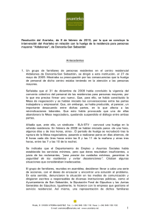 1 Resolución del Ararteko, de 9 de febrero de 2010, por la que se