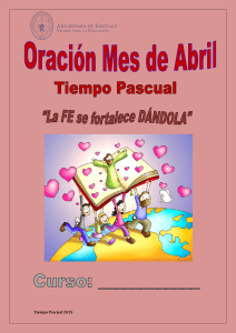 Tiempo Pascual 2015 - Vicaría para la Educación