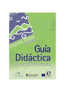 Guía didáctica NATURA 2000 en Canarias Qué es y cómo funciona