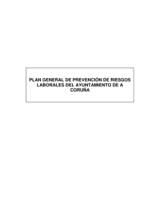 plan general de prevención de riesgos laborales del ayuntamiento