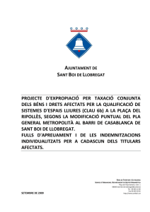 X111-2009-002 Taxació Conjunta Plaça Ripollès
