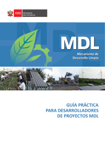 MDL Mecanismos de Desarrollo Limpio: Guía práctica para