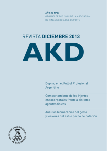 revista diciembre 2013 - Asociación de Kinesiología del Deporte