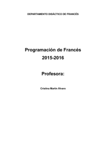 Programación didáctica 2015-2016