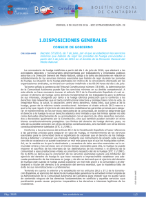 Decreto 37/2016, de 7 de julio, por el que se establecen los