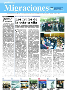 periódico Nº 31 en PDF - Dirección Nacional de Migraciones