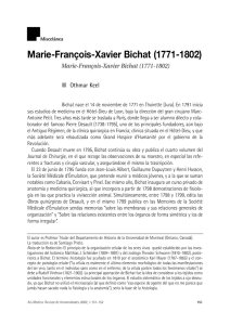 Marie-François-Xavier Bichat (1771-1802)