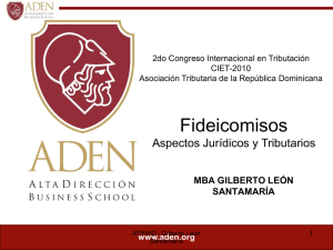 Fideicomiso - Asociación Tributaria de la República Dominicana
