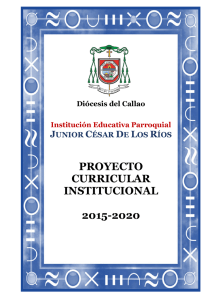 PROYECTO CURRICULAR INSTITUCIONAL 2015-2020