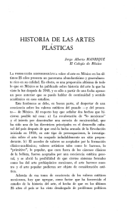 historia de las artes plásticas