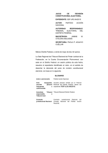 sdf-jrc-64/2015 actor - Tribunal Electoral del Poder Judicial de la