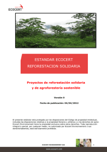 Estandar de Reforestación Solidaria