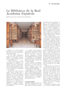 La Biblioteca de la Real Academia Española