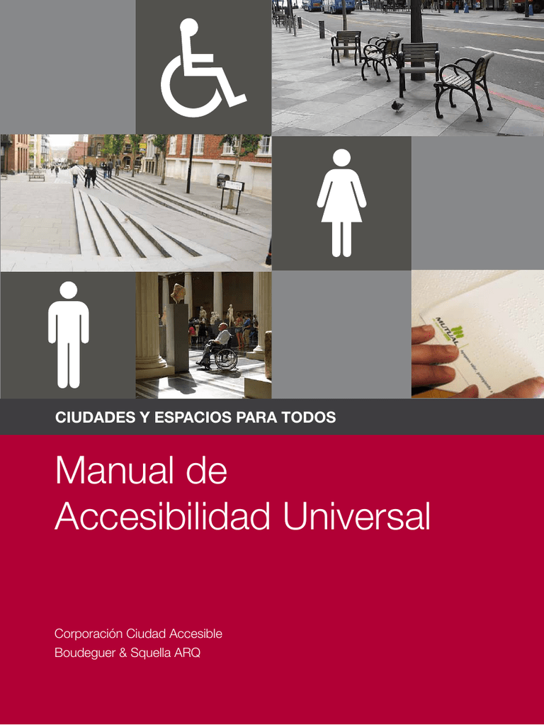 Manual De Accesibilidad Universal Sobre Todo Personas Con O Sin 1898