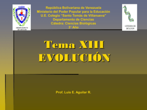 Diapositiva 1 - Ciencias Biológicas 3° Año