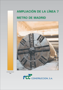 Extension of Line 7 of the Madrid Metro