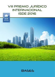 Descargar dossier Participantes - Premio Jurídico Internacional ISDE