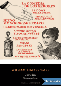 Obras Completas I de Shakespeare en pdf