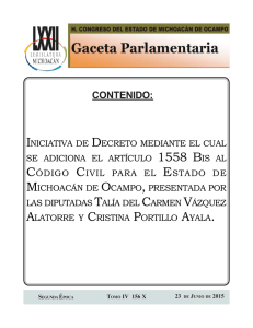 Gaceta IV 156 X_ 23-06-15 Reforma al Codigo Civil.pmd