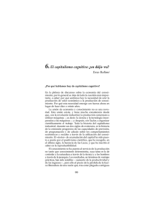 RULLANI, Enzo (1999) El_capitalismo_cognitivo_un_deja_vu - e-TCS