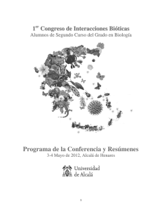 Programa y Abstracts Congreso Asignatura 2012