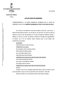AYUNTAMIENTO DE TORRELODONES (MADRID) (C.P. 28250