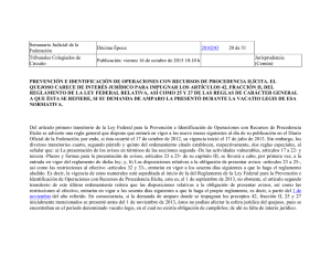 Semanario Judicial de la Federación Décima Época