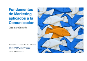 Fundamentos de Marketing aplicados a la Comunicación