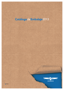 Catalogo de Embalaje 2013 - Torraspapel Distribución