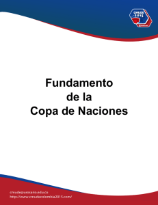 Fundamento de la Copa de Naciones CMUDE.