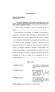 circular 4/2015 - Poder Judicial del Estado de Tamaulipas