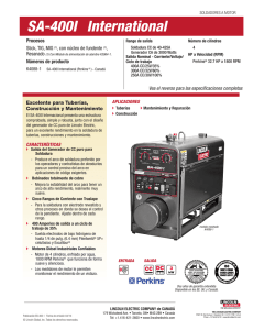 SA-400I International Product Info