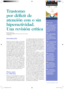 Trastorno de Déficit de Atención e Hiperactividad