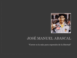 Abascal es bronce - José Manuel Abascal