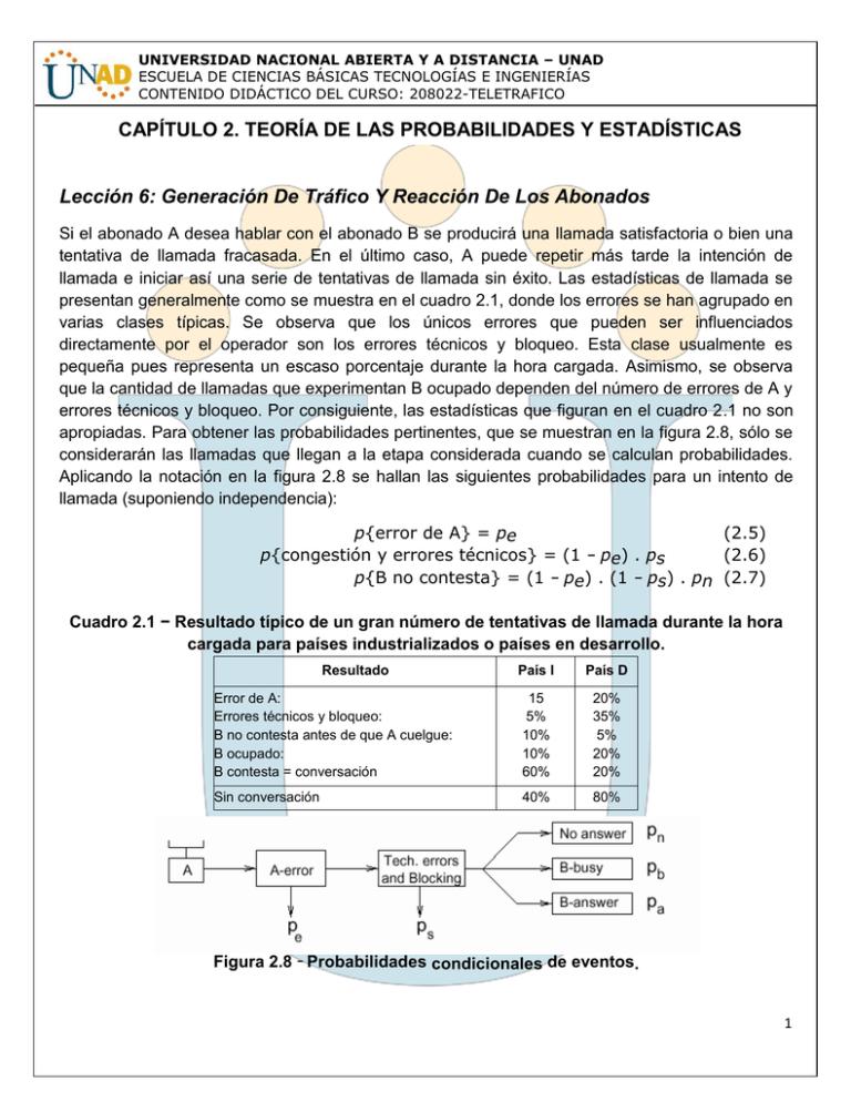 CAPÍTULO 2. TEORÍA DE LAS PROBABILIDADES Y