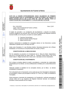 Acta Pleno 4.2015 - Ajuntament de Fuente La Reina