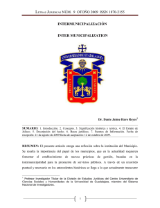 intermunicipalización - Centro Universitario de La Ciénega