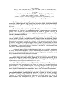 CAPITULO IX LA LEY REGLAMENTARIA DEL SERVICIO PÚBLICO