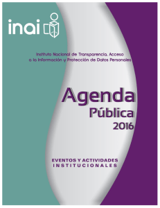 Agenda Pública 2016