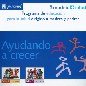 Ayudando a crecer - Ayuntamiento de Madrid