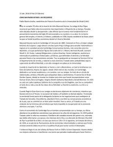 21 abr. 2016 El País (1ª Edición) JOHN MAYNARD KEYNES: UN