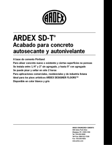 ardex sd-t - ARDEX Americas