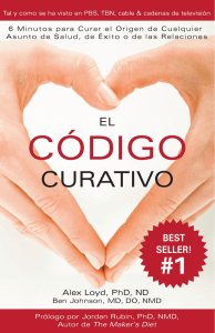 libro EL CODIGO CURATIVO