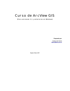 Curso de ArcView GIS